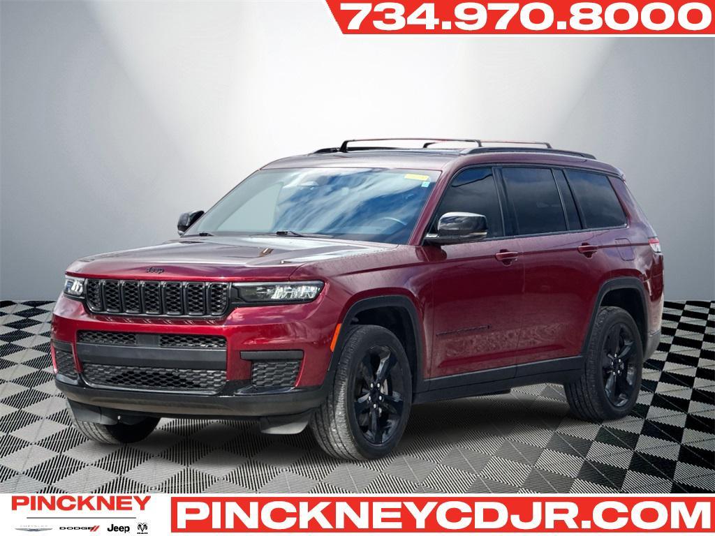 used 2021 Jeep Grand Cherokee L car, priced at $28,000