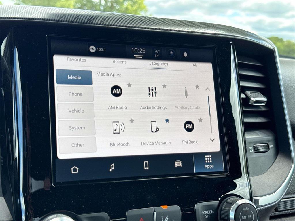 new 2025 Ram 1500 car, priced at $53,974