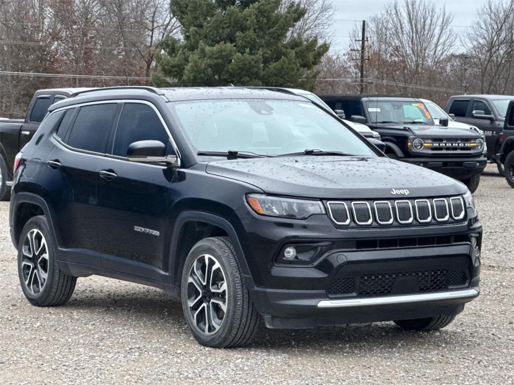 used 2022 Jeep Compass car, priced at $20,500