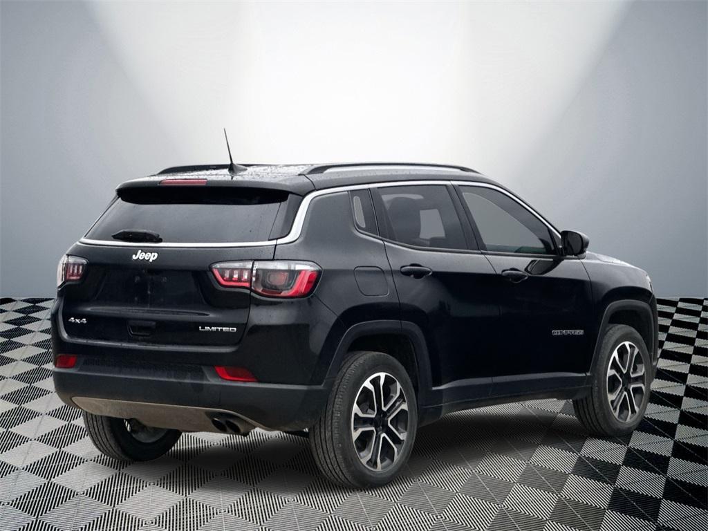 used 2022 Jeep Compass car, priced at $20,500