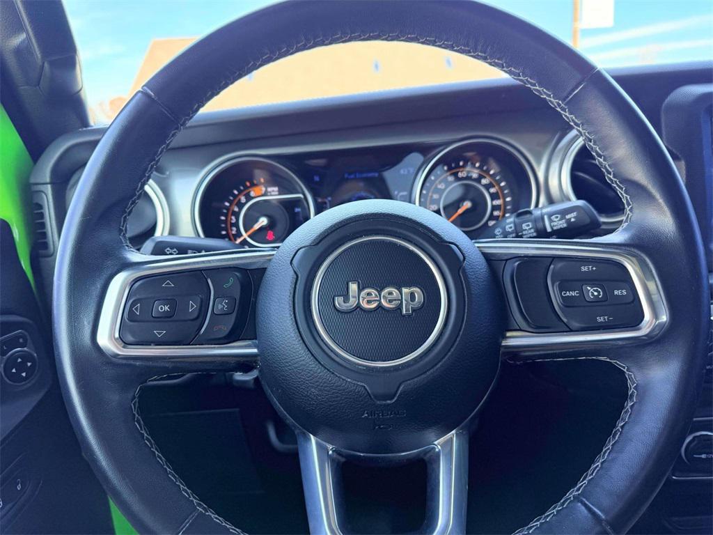 used 2021 Jeep Wrangler Unlimited car, priced at $27,500