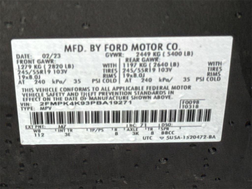 used 2023 Ford Edge car, priced at $25,000