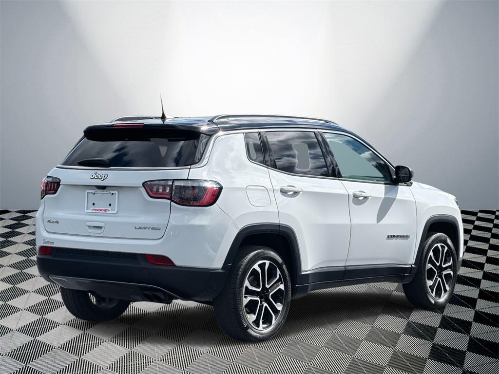 used 2022 Jeep Compass car, priced at $21,500