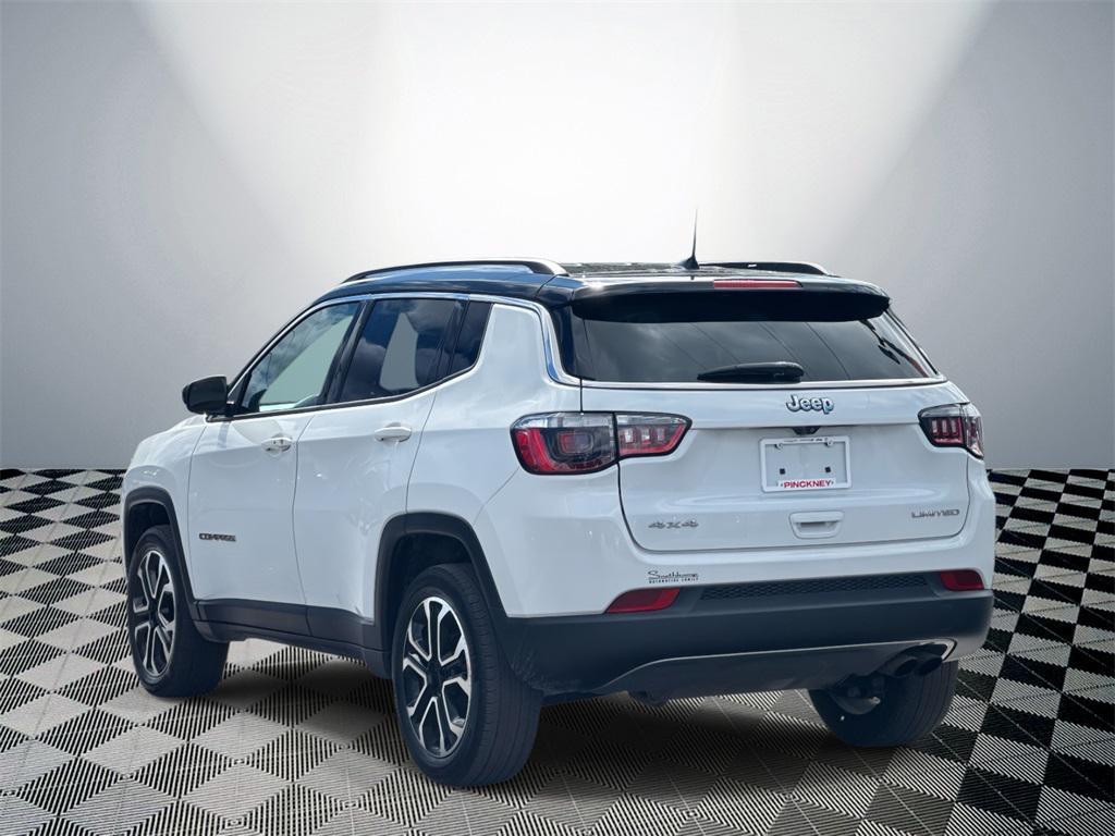 used 2022 Jeep Compass car, priced at $21,500