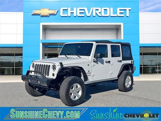 used 2016 Jeep Wrangler Unlimited car, priced at $18,000