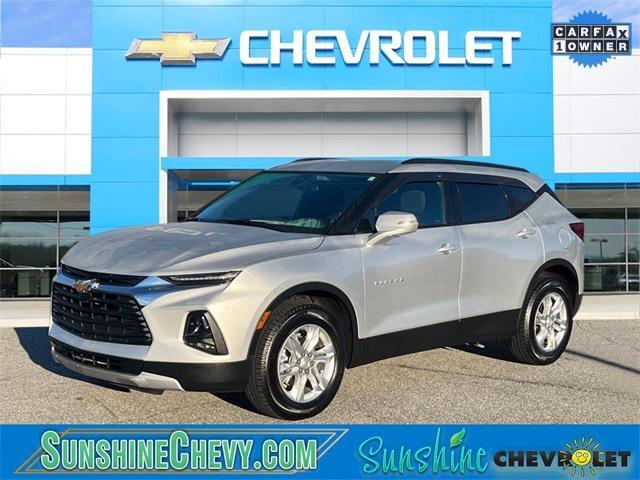 used 2022 Chevrolet Blazer car, priced at $23,504