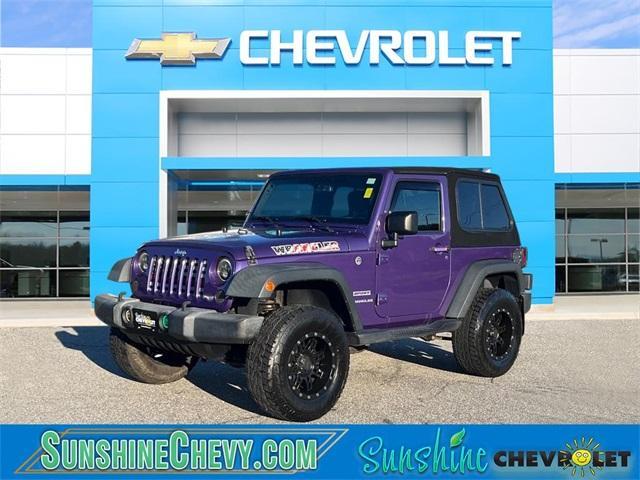 used 2017 Jeep Wrangler car, priced at $18,527