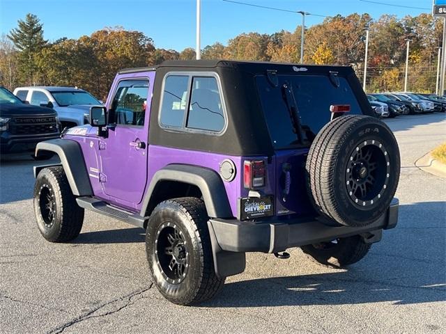 used 2017 Jeep Wrangler car, priced at $18,120