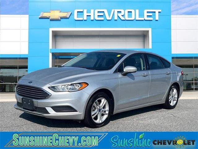 used 2018 Ford Fusion car, priced at $8,110