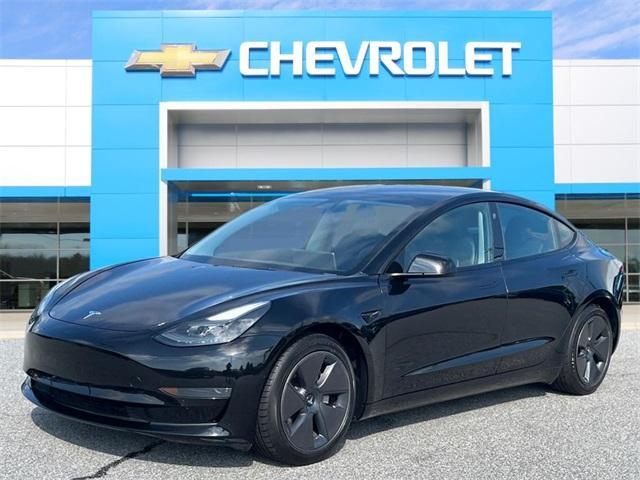 used 2021 Tesla Model 3 car, priced at $22,977