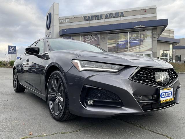 used 2023 Acura TLX car, priced at $42,393