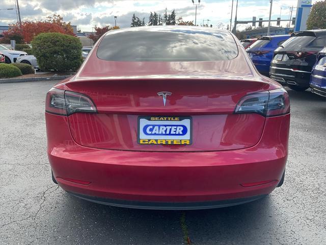 used 2023 Tesla Model 3 car, priced at $27,355