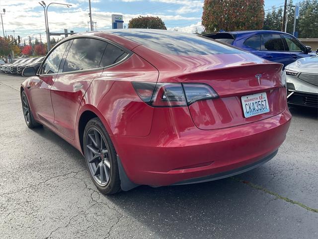 used 2023 Tesla Model 3 car, priced at $27,355