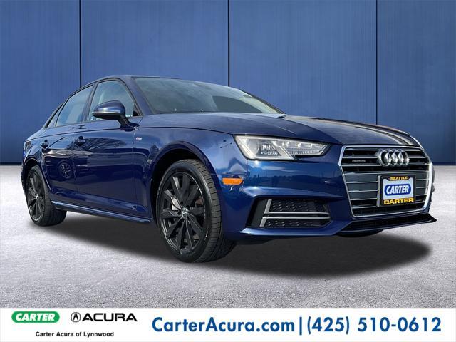 used 2018 Audi A4 car, priced at $21,557