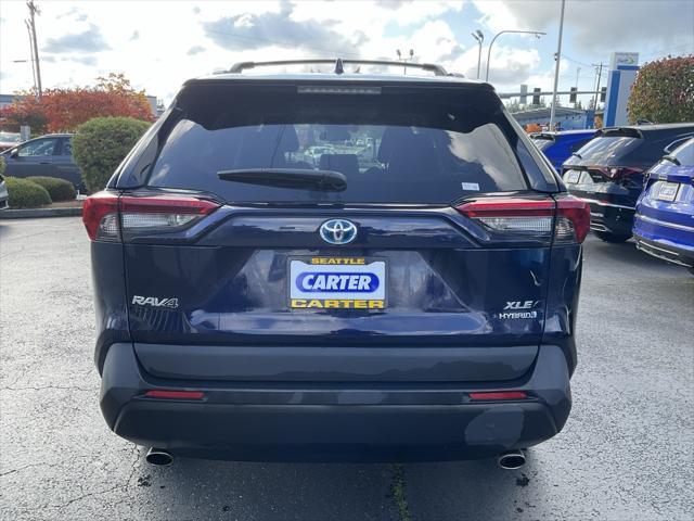 used 2021 Toyota RAV4 Hybrid car, priced at $35,380