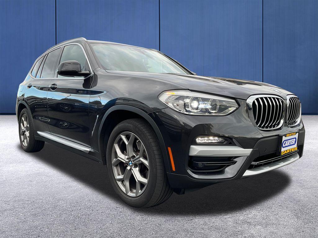 used 2021 BMW X3 car, priced at $29,870