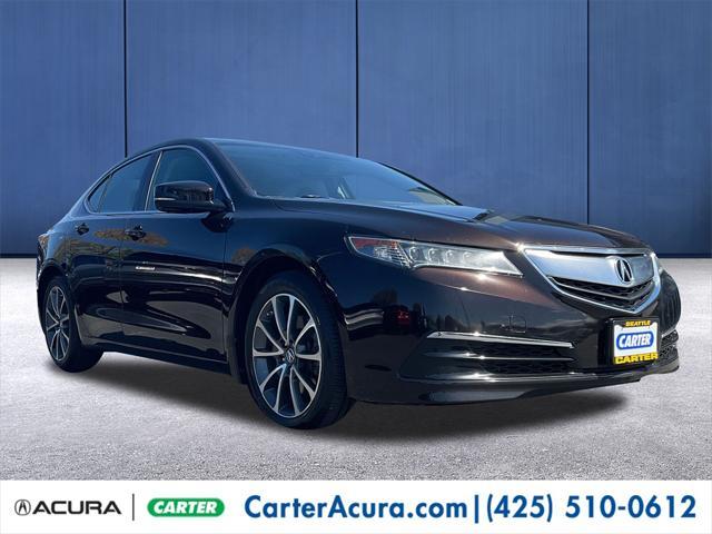 used 2015 Acura TLX car, priced at $16,854