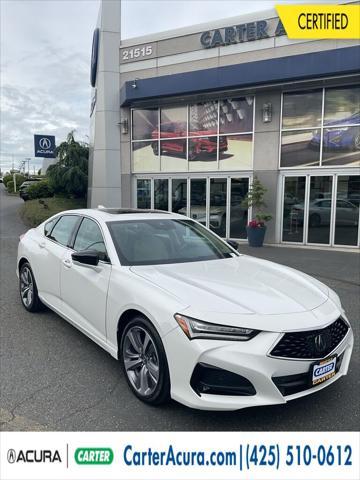 used 2022 Acura TLX car, priced at $39,991