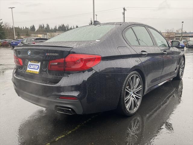 used 2018 BMW M550 car, priced at $32,958