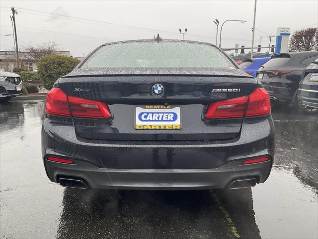 used 2018 BMW M550 car, priced at $32,958