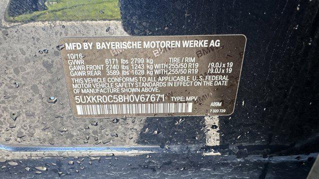 used 2017 BMW X5 car, priced at $15,822