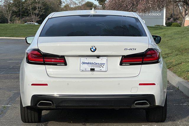 used 2022 BMW 540 car, priced at $37,549
