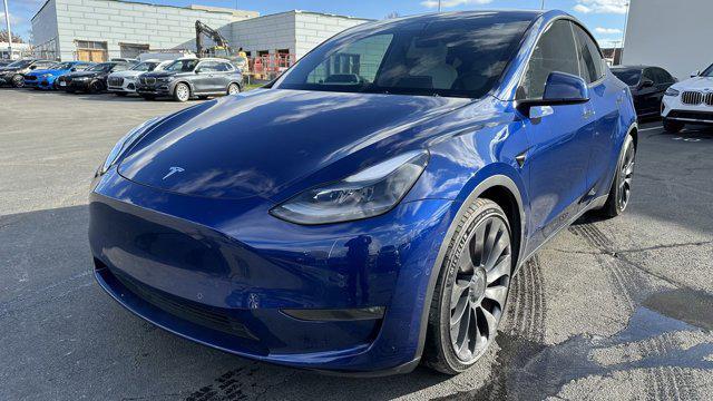 used 2021 Tesla Model Y car, priced at $30,499