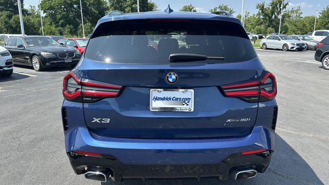 used 2022 BMW X3 car, priced at $34,819