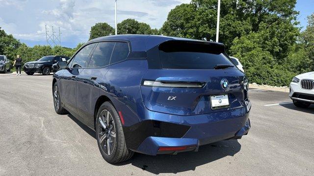 new 2025 BMW iX car, priced at $96,380