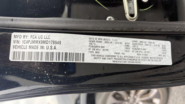 used 2021 Jeep Cherokee car, priced at $23,948