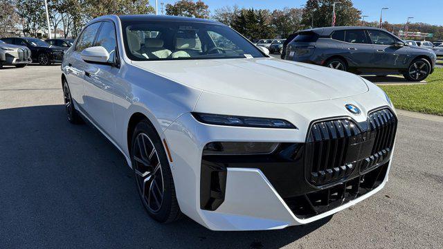 new 2025 BMW 740 car, priced at $114,375