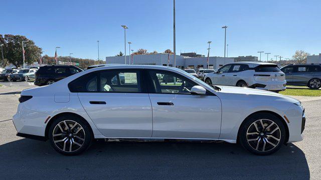 new 2025 BMW 740 car, priced at $114,375