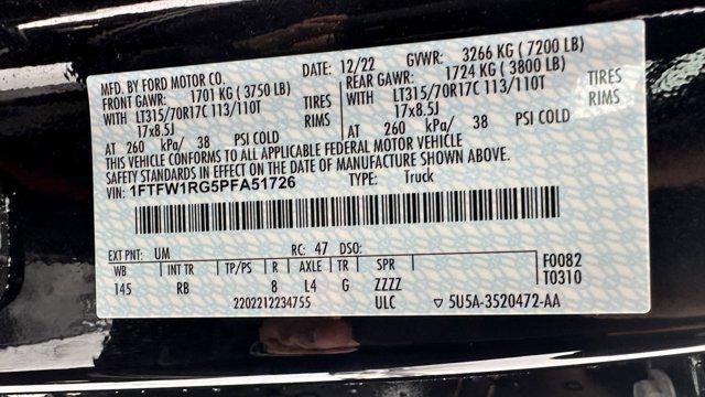 used 2023 Ford F-150 car, priced at $65,489