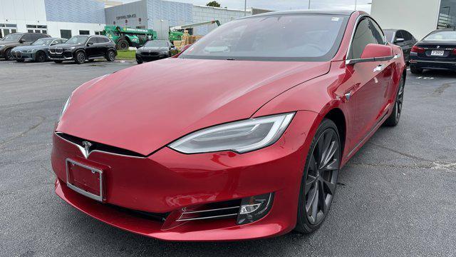 used 2021 Tesla Model S car, priced at $38,948