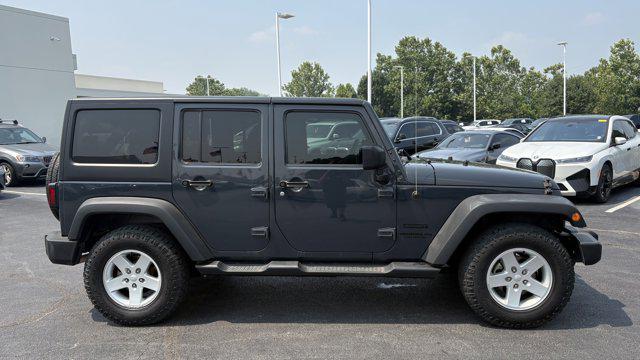 used 2016 Jeep Wrangler Unlimited car, priced at $21,834