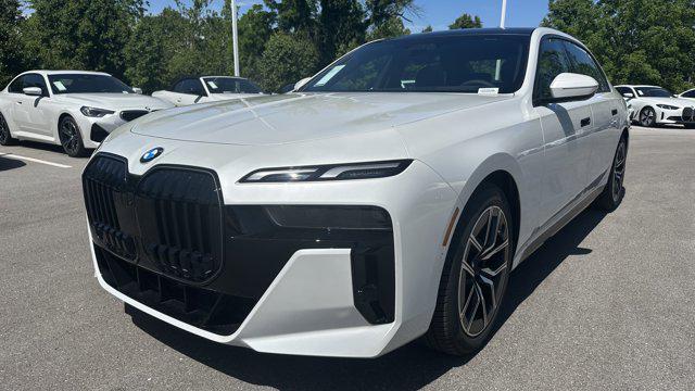 new 2025 BMW 740 car, priced at $106,580