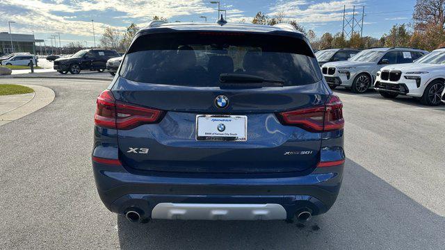 used 2021 BMW X3 car, priced at $37,716