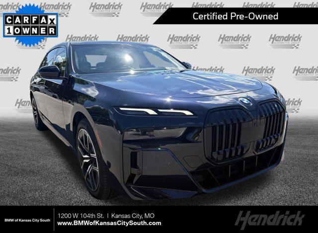 used 2023 BMW 740 car, priced at $66,897