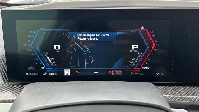 new 2025 BMW XM car, priced at $165,075