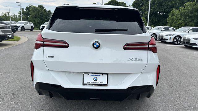 new 2025 BMW X3 car, priced at $55,275
