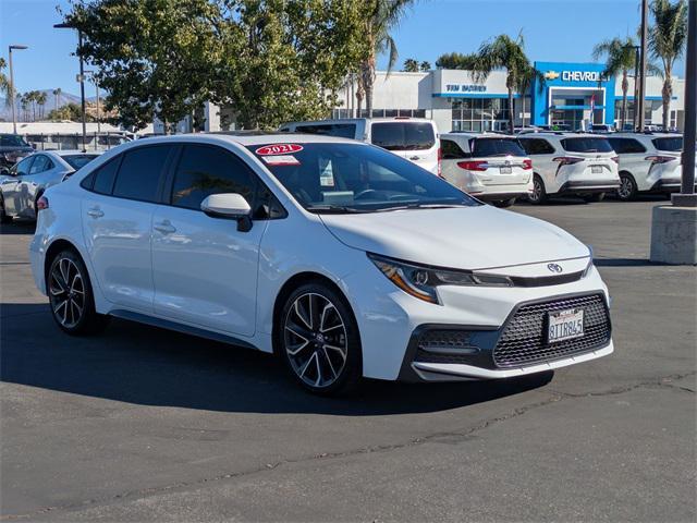 used 2021 Toyota Corolla car, priced at $20,499