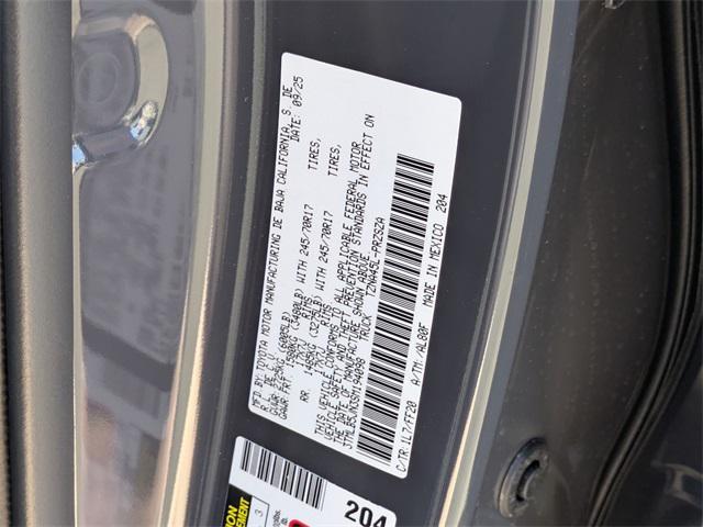 new 2025 Toyota Tacoma car, priced at $42,914