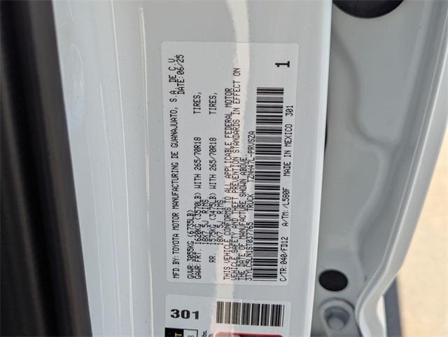 new 2025 Toyota Tacoma car, priced at $49,059