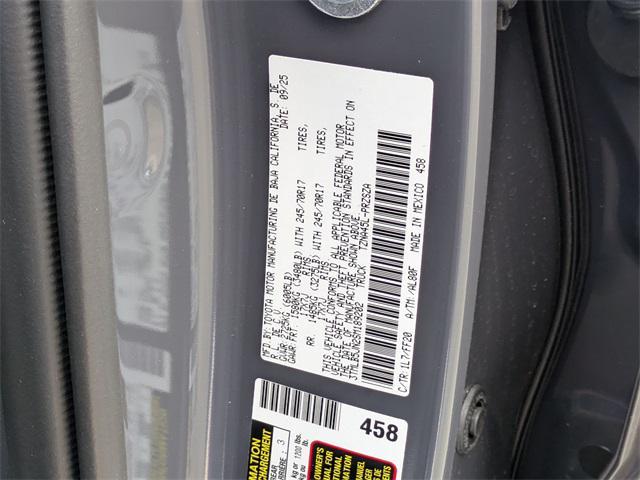 new 2025 Toyota Tacoma car, priced at $43,239
