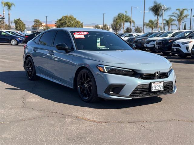 used 2022 Honda Civic car, priced at $22,499