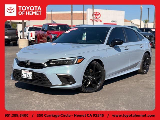 used 2022 Honda Civic car, priced at $22,499