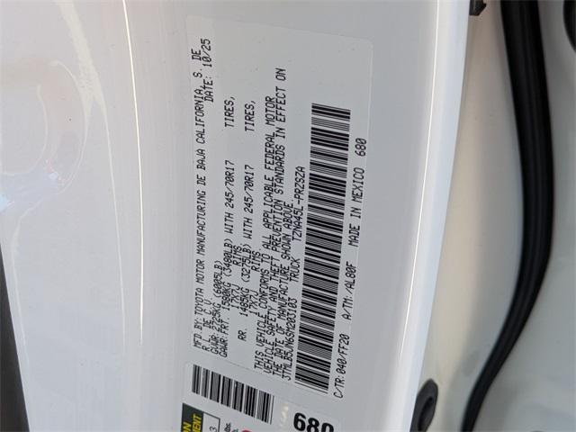 new 2025 Toyota Tacoma car, priced at $42,784