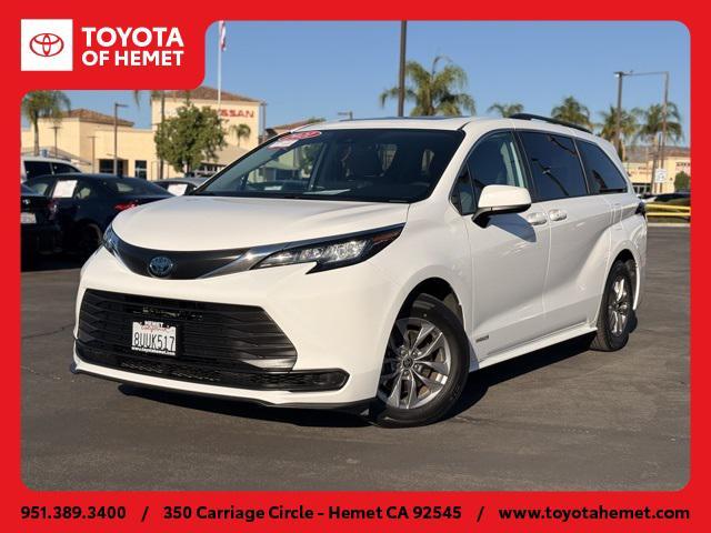 used 2021 Toyota Sienna car, priced at $30,599