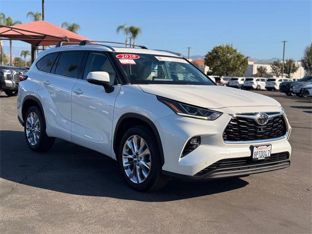 used 2020 Toyota Highlander car, priced at $32,698