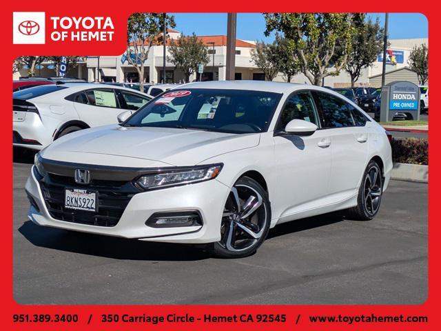 used 2019 Honda Accord car, priced at $13,524